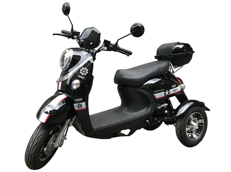 Трицикл электроскутер трехколесный Etoro Vespa NEW 2024 Трицикл электроскутер трехколесный Etoro Vespa NEW 2024